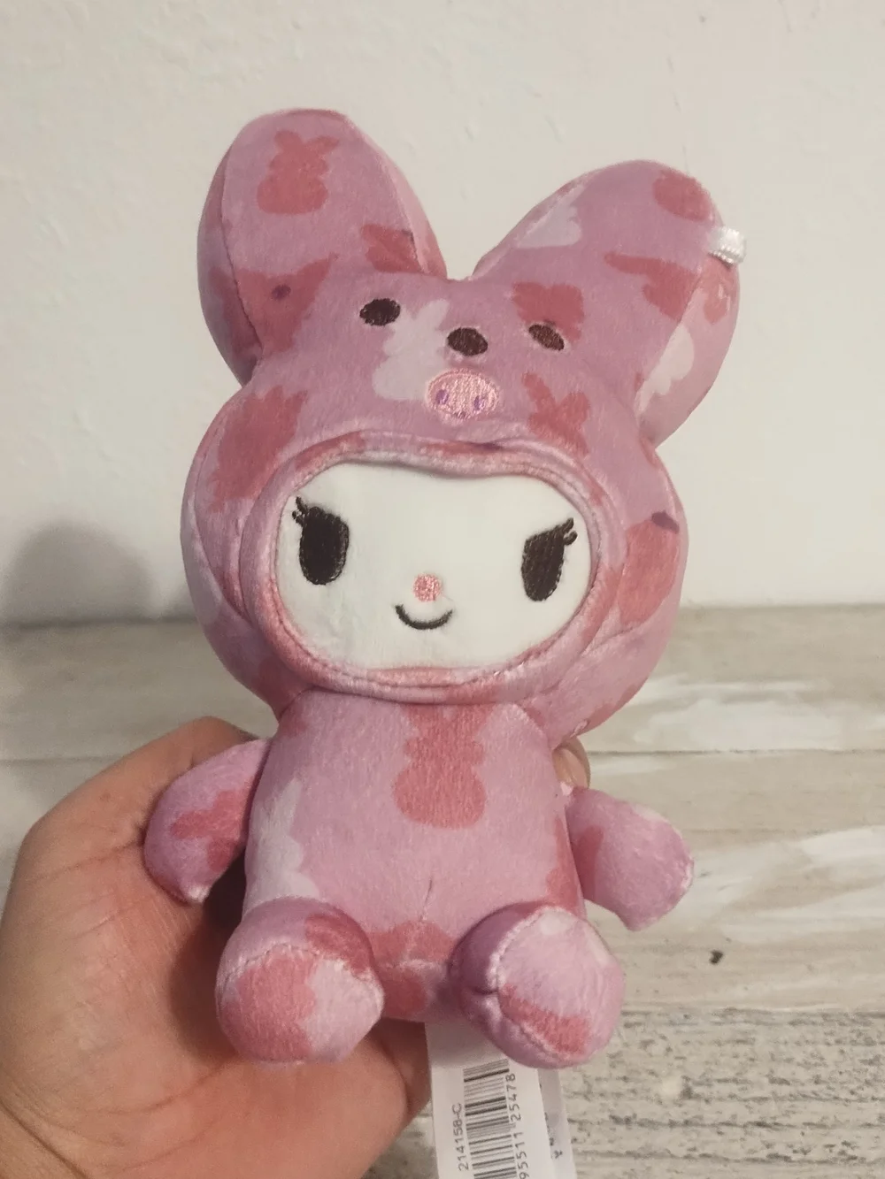 Sanrio Hello Kitty & Friends Peeps Kuromi in Bunny Costume 8.5-Inch Plush
